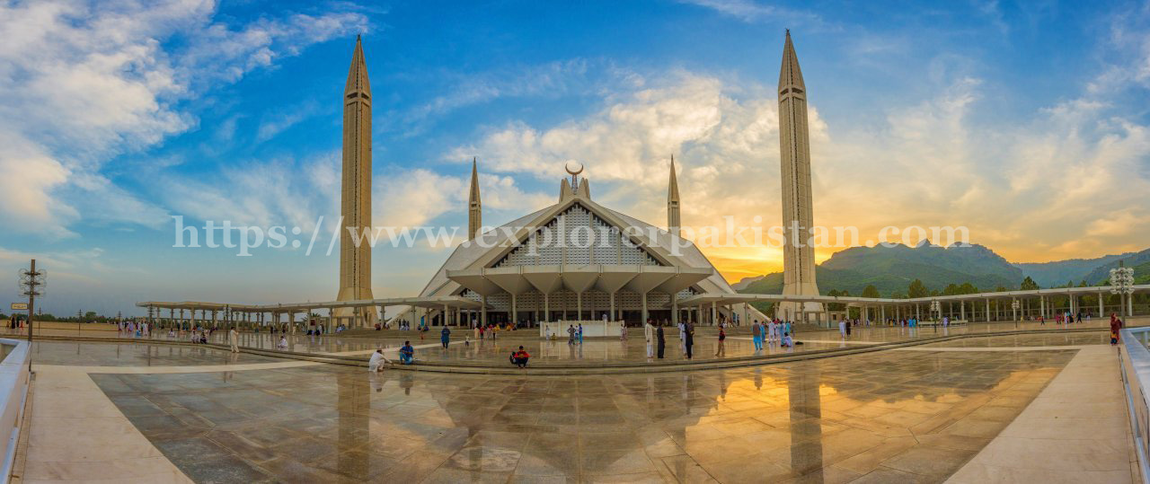 Faisal mosque - best places to visit in islamabad