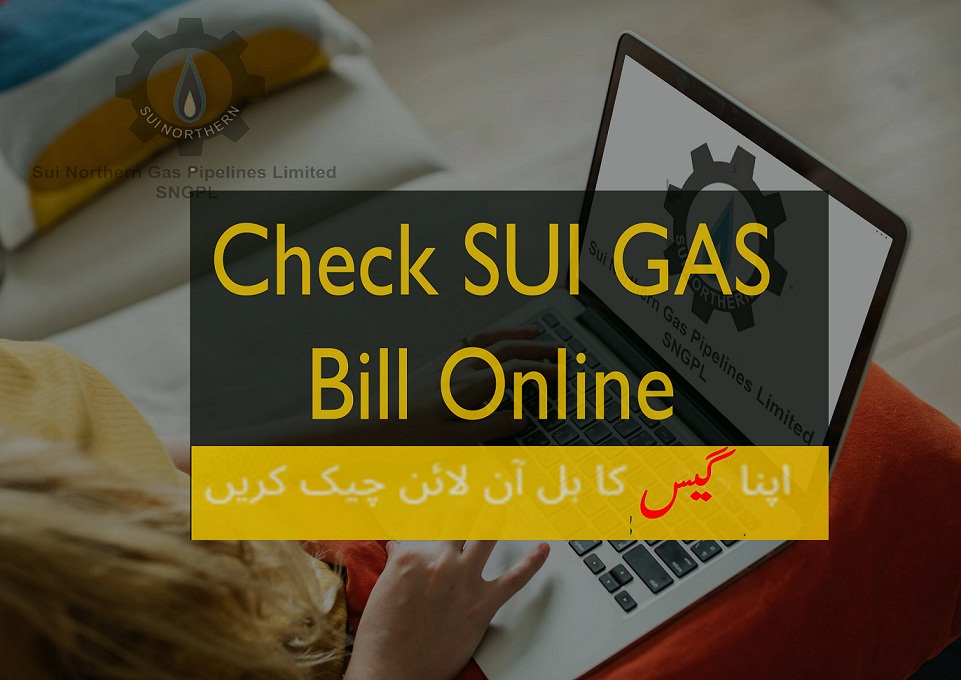 sngpl - check sui gas bill online