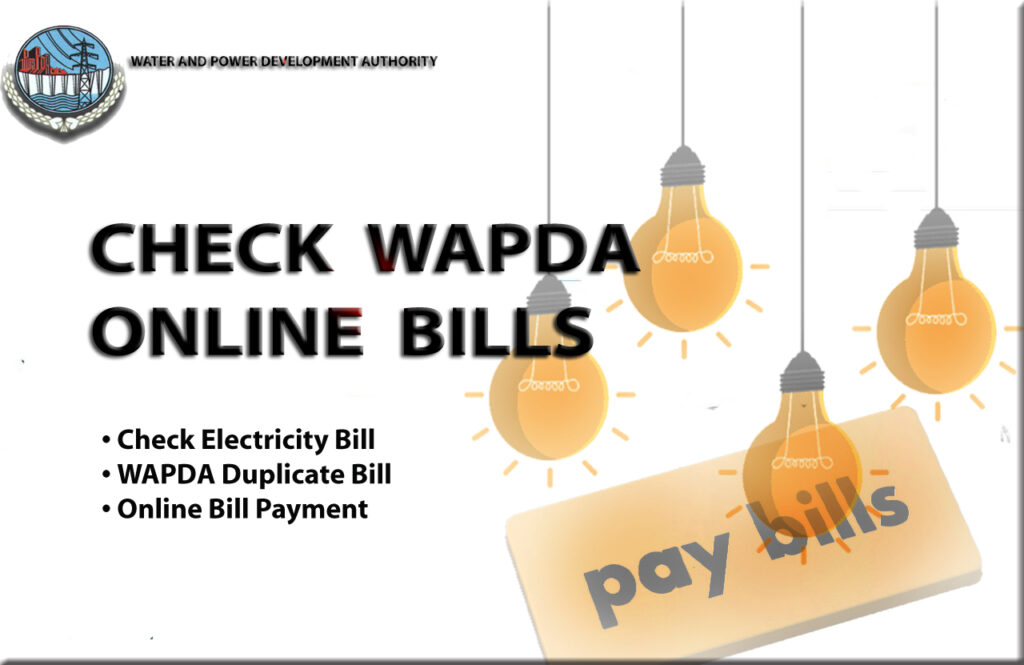 WAPDA bill online check